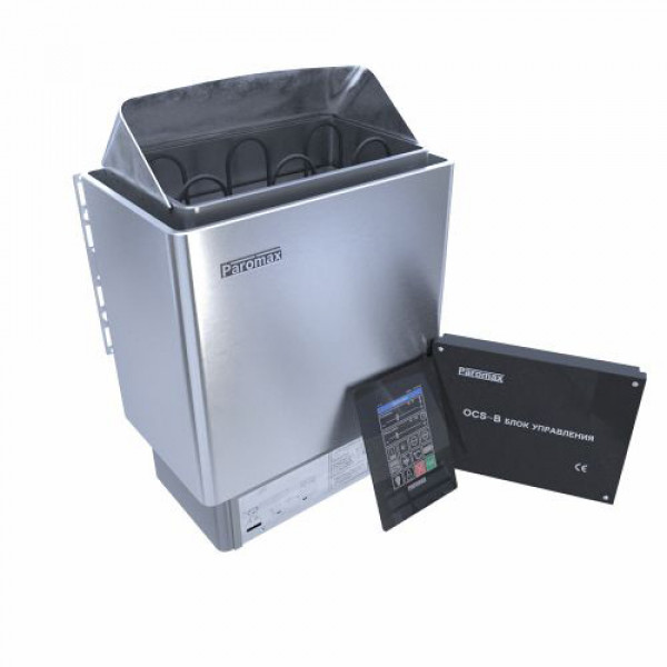 ocsx-30bs-600x600 Печь для сауны электрическая Паромакс OCSX 30 BS 3 кВт